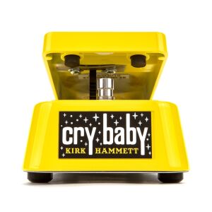 Dunlop KH95Y Kirk Hammett Cry Baby Wah Yellow Sparkle Edition