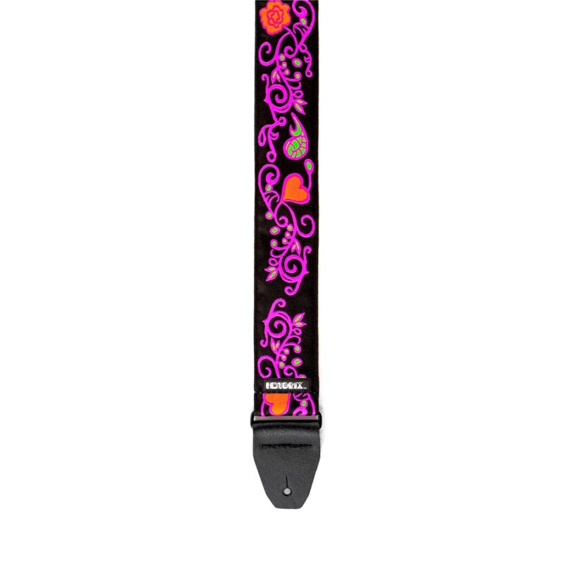 Dunlop JH22 Jimi Hendrix Blacklight Monterey Pink