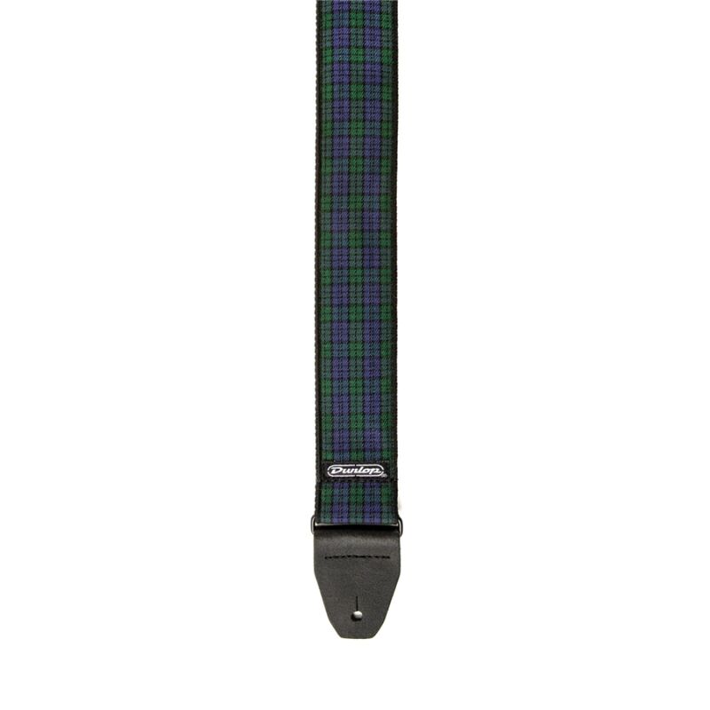 Dunlop D6731 Tracolla Jacquard Black Watch Plaid