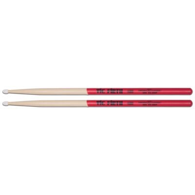 Vic Firth 5ANVG - Bacchette American Classic con punta in nylon e Vic Grip