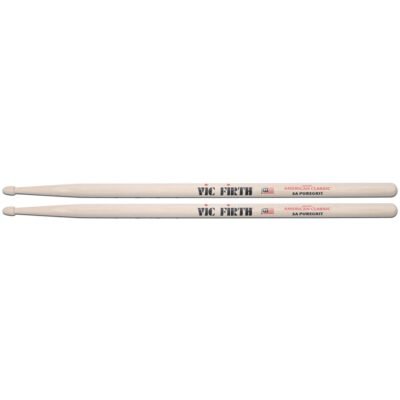 Vic Firth 5APG - Bacchette American Classic con punta in legno PureGrit