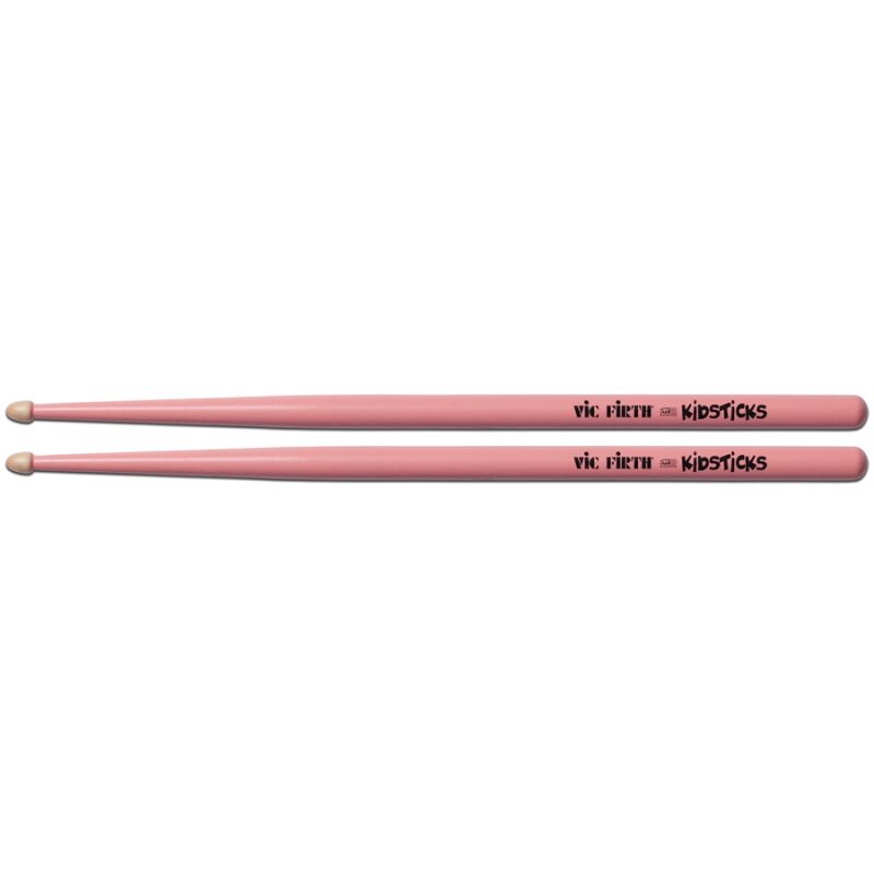 Vic Firth KIDSPINK Kidsticks - Bacchette American Classic Finitura Rosa