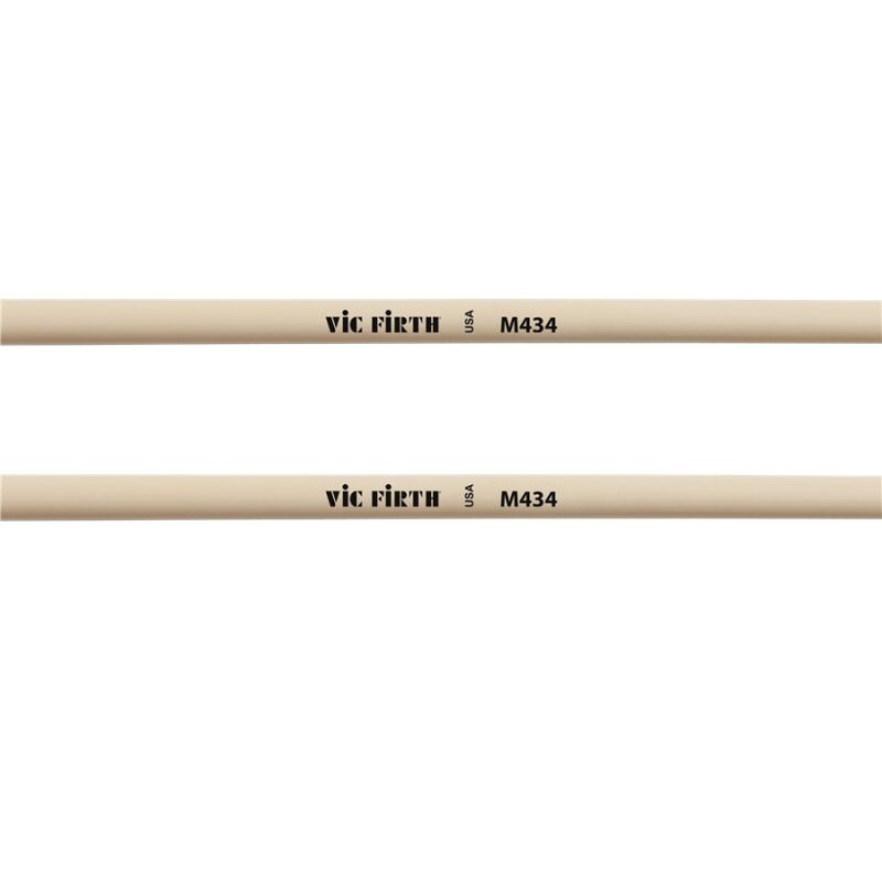 Vic Firth M434 - Articulate Series Mallet - 1 1/8" Lexan with Brass Round