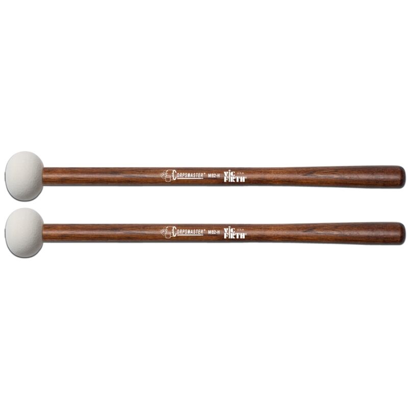 Vic Firth MB2H - Corpsmaster Bass Mallets Medium