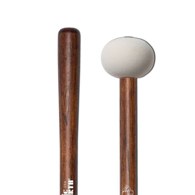 Vic Firth MB3H-  Corpsmaster Bass Mallets Large