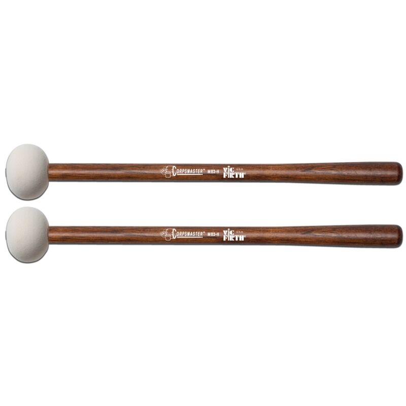 Vic Firth MB3H-  Corpsmaster Bass Mallets Large