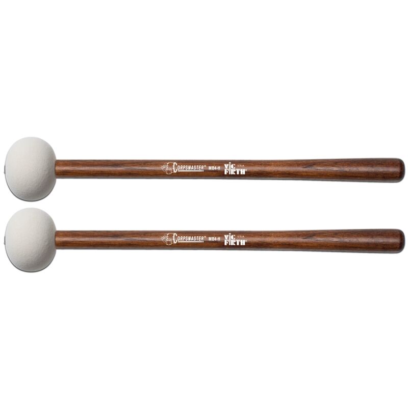 Vic Firth MB4H - Corpsmaster Bass Mallets X-Large