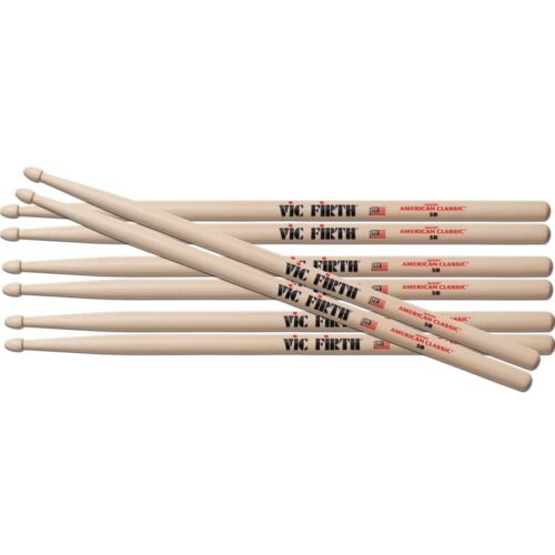 Vic Firth 5B - Bacchette American Classic PACK 3+1