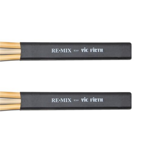 Vic Firth RM4 - Spazzole RE•MIX Rattan/Birch