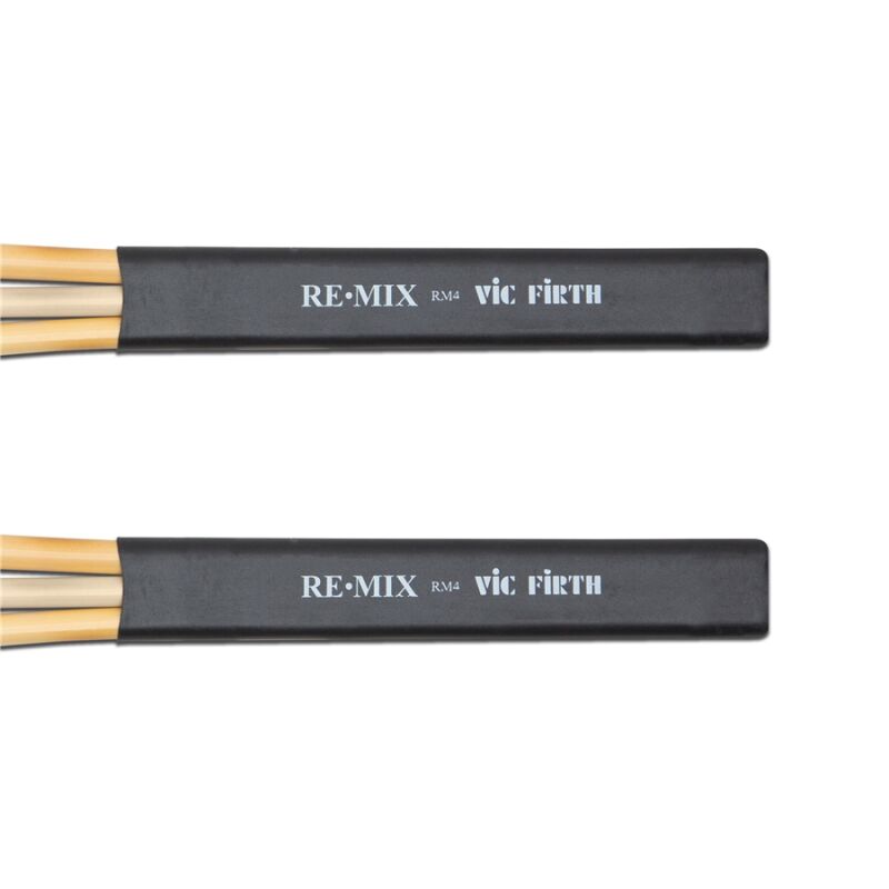 Vic Firth RM4 - Spazzole RE•MIX Rattan/Birch