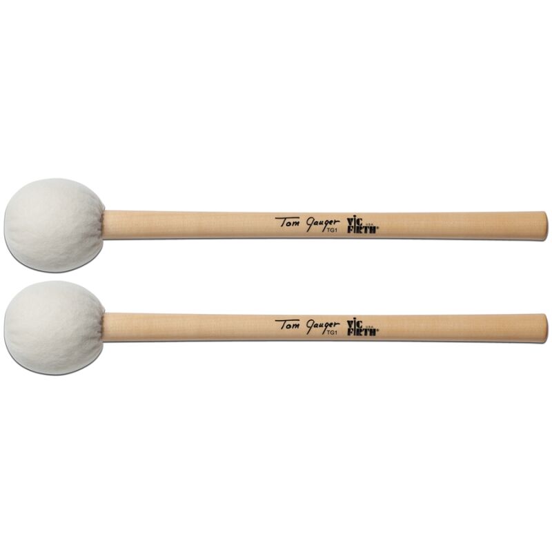 Vic Firth TG01 - Symphonic Collection Bass Drum Mallets Signature Tom Gauger General