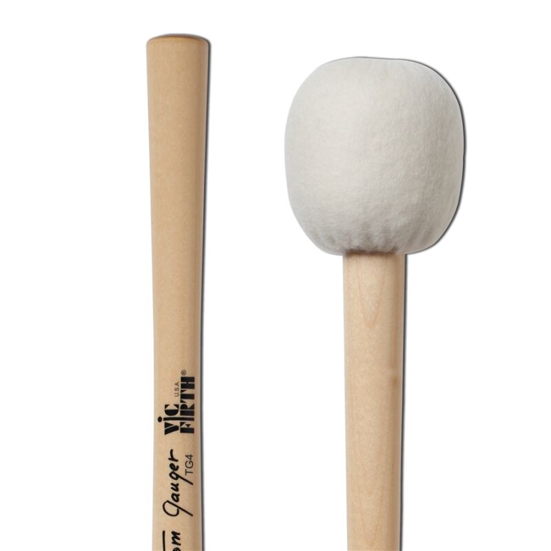 Vic Firth TG04 - Symphonic Collection Bass Drum Mallets Signature Tom Gauger Rollers