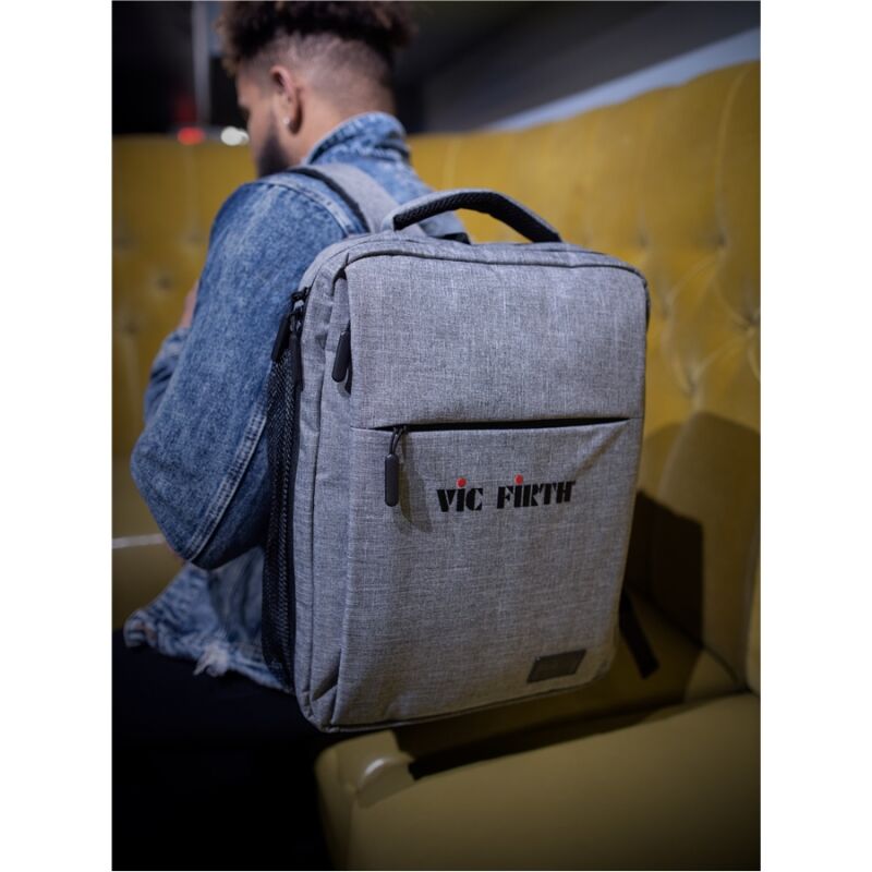 Vic Firth PBKPK - Vic Firth Gray Travel Backpack