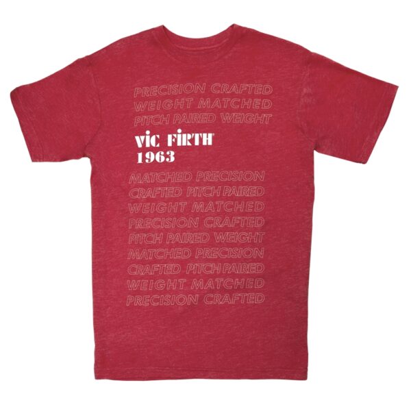 Vic Firth VAT0034-LE 1963 - Red Graphic Tee XL