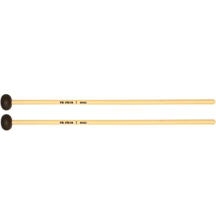 Vic Firth M402 - Articulate Series Mallet - Med.Soft Rubber Oval