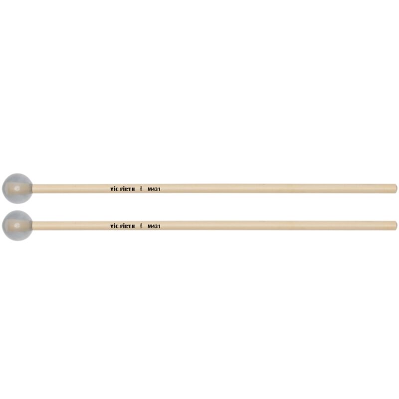 Vic Firth M431 - Articulate Series Mallet - 1 1/8" Lexan Round