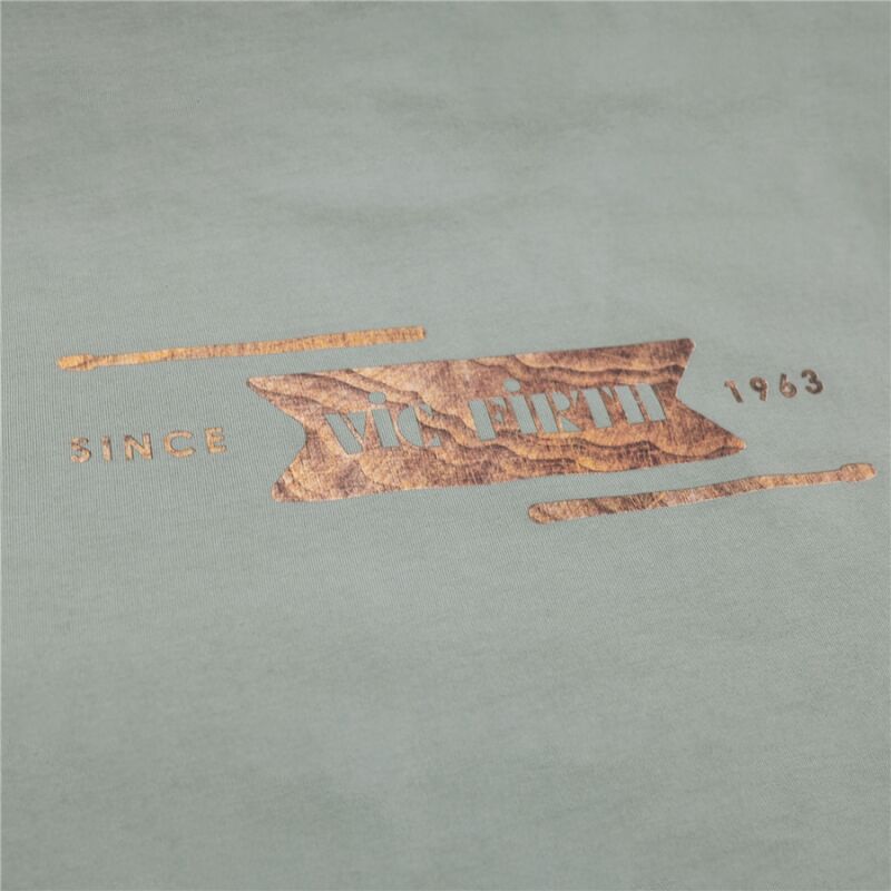 Vic Firth VATS0045-LE Sage Woodgrain T-shirt XXL