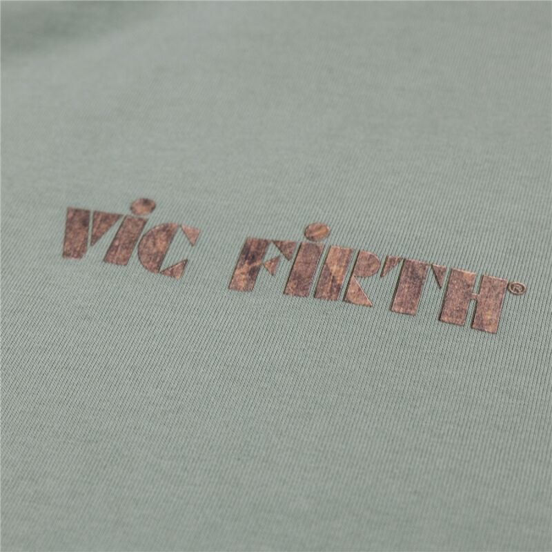 Vic Firth VATS0045-LE Sage Woodgrain T-shirt XXL