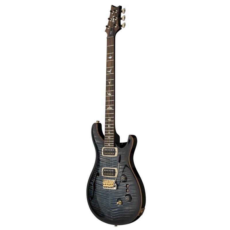 PRS 40th Anniversary Custom 24-08 Semi-Hollow Limited Edition Faded Whale Blue Smokeburst