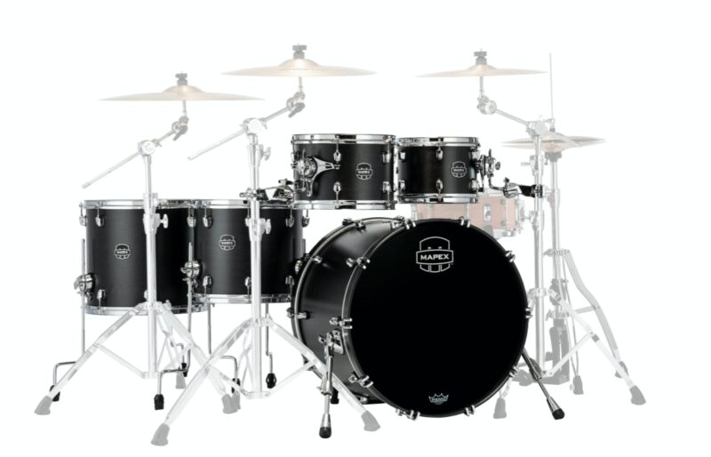 MAPEX IT SR628XUFB SATURN NEW STUDIOEASE FAST 5 PEZZI SATIN BLACK