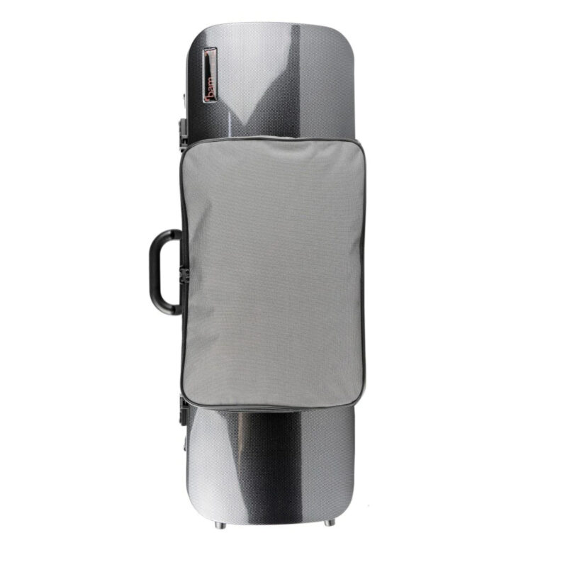 BAM ITALIA 5202XLC CUSTODIA HIGHTECH OBLONG COMPACT SIZE PER VIOLA POCKET - BLACK CARBON - immagine 2