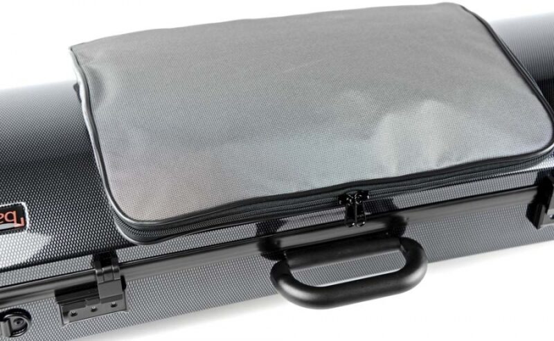 BAM ITALIA 5202XLC CUSTODIA HIGHTECH OBLONG COMPACT SIZE PER VIOLA POCKET - BLACK CARBON - immagine 3