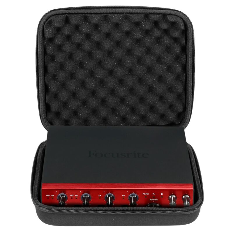 UDG GEAR U8507BL - CREATOR FOCUSRITE SCARLETT 2I2/4I4+4PRE/2PRE HARDCASE BLACK