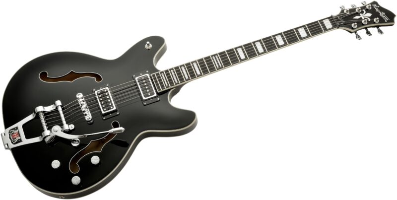 HAGSTROM TREMAR VIKING BARIT DLX BLK - immagine 3