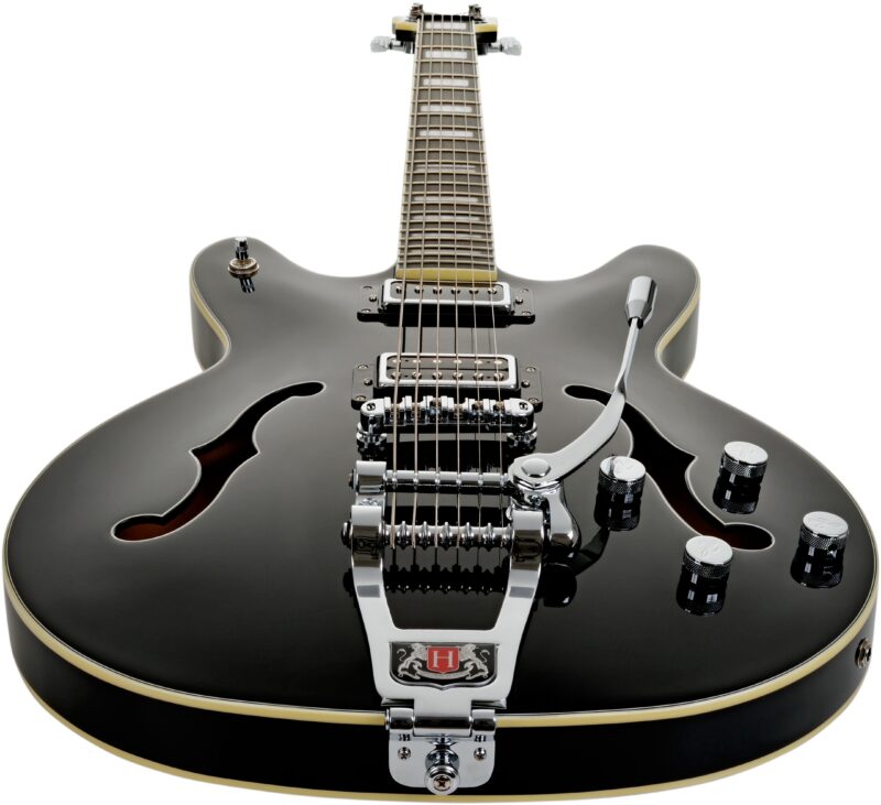 HAGSTROM TREMAR VIKING BARIT DLX BLK - immagine 5