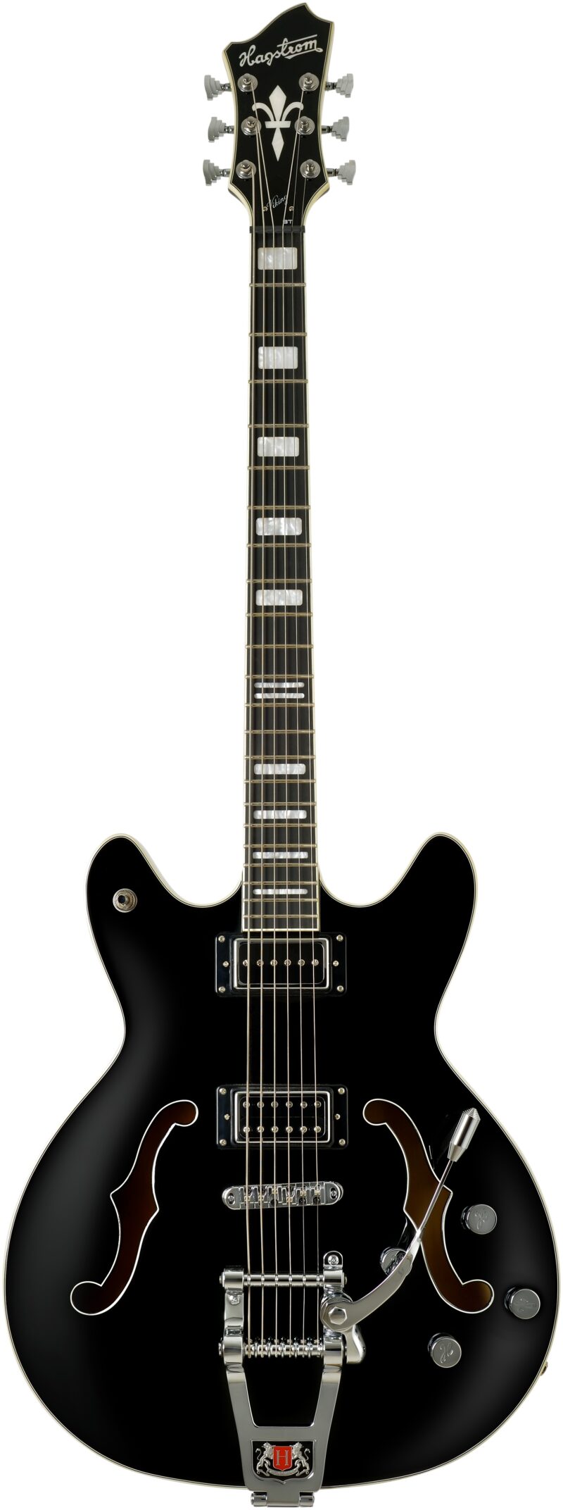 HAGSTROM TREMAR VIKING BARIT DLX BLK