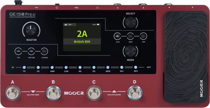 MOOER GE150 PRO LI