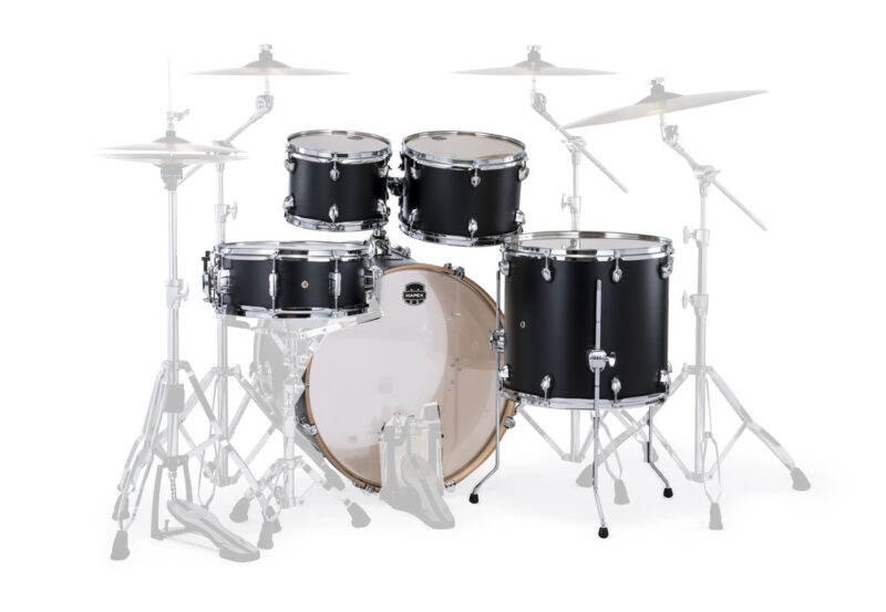 MAPEX IT MM529SFKD MARS MAPLE ROCK 5 PEZZI MATTE BLACK - immagine 3