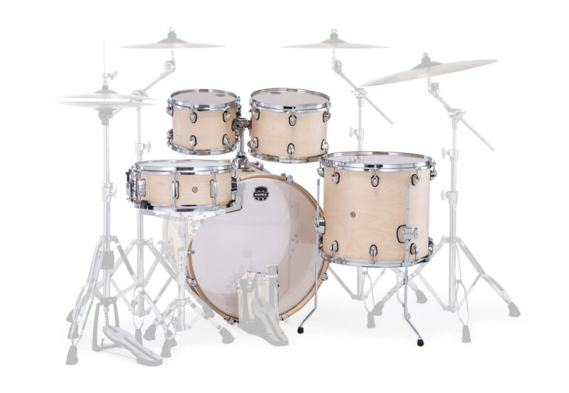 MAPEX IT MM529SFNW MARS MAPLE ROCK 5 PEZZI NATURAL SATIN - immagine 3