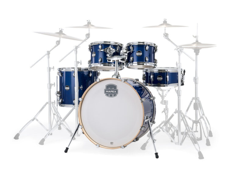 MAPEX IT MM529SFOD MARS MAPLE ROCK 5 PEZZI MIDNIGHT BLUE - immagine 2