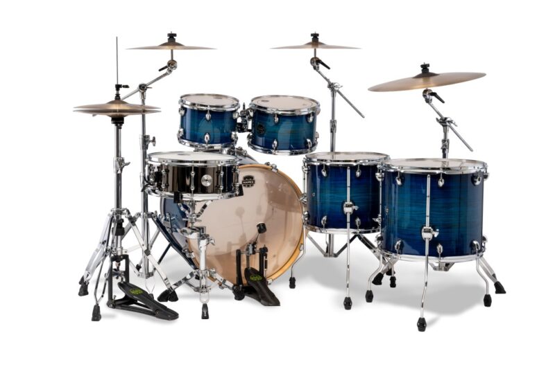MAPEX IT AR628SFUVNJ ARMORY STUDIOEASE FAST 6 PEZZI BLUE WAVE BURST - immagine 3