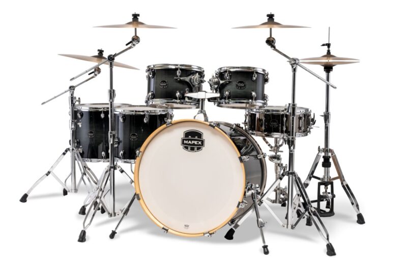 MAPEX IT AR628SFUVOZ ARMORY STUDIOEASE FAST 6 PEZZI BLACK ONYX BURST - immagine 2