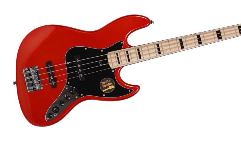 MARCUS MILLER V7 VINTAGE ALDER-4 (2ND GEN) BMR BRIGHT METALLIC RED - immagine 3