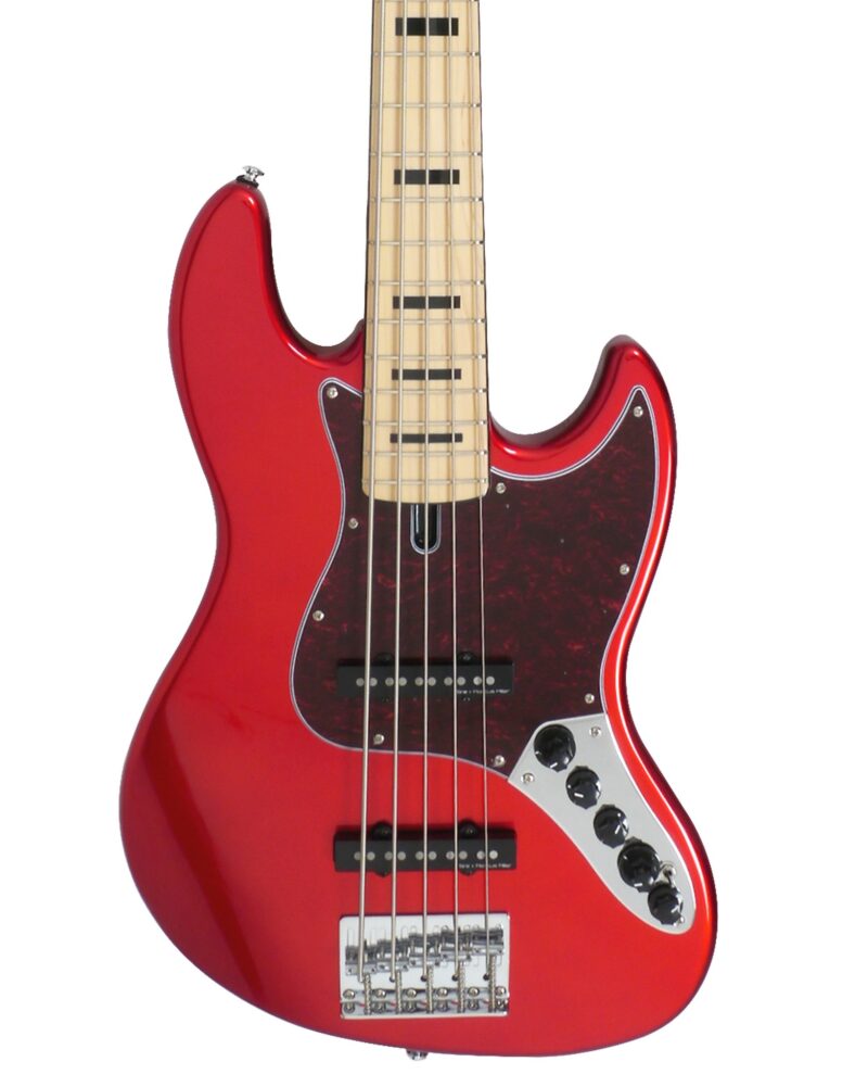 MARCUS MILLER V7 VINTAGE SWAMP ASH-5 (2ND GEN) BMR BRIGHT METALLIC RED - immagine 2