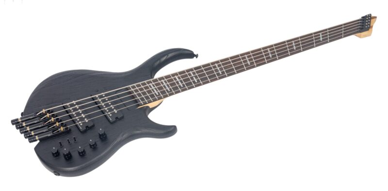 MARCUS MILLER M6 HEADLESS 5 BK.S BLACK SATIN - immagine 3