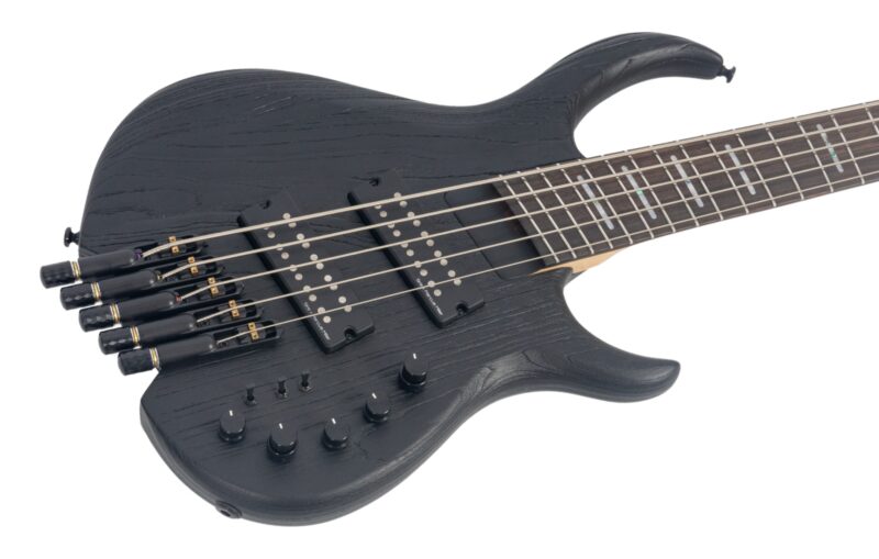 MARCUS MILLER M6 HEADLESS 5 BK.S BLACK SATIN - immagine 5