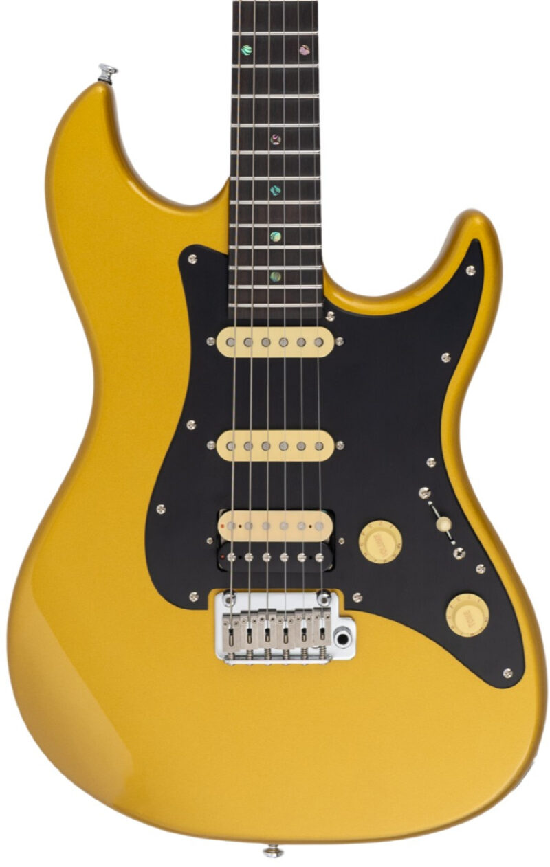 SIRE GUITARS S7 HSS NEW GEN MGO (ROASTED) METALLIC GOLD - immagine 4
