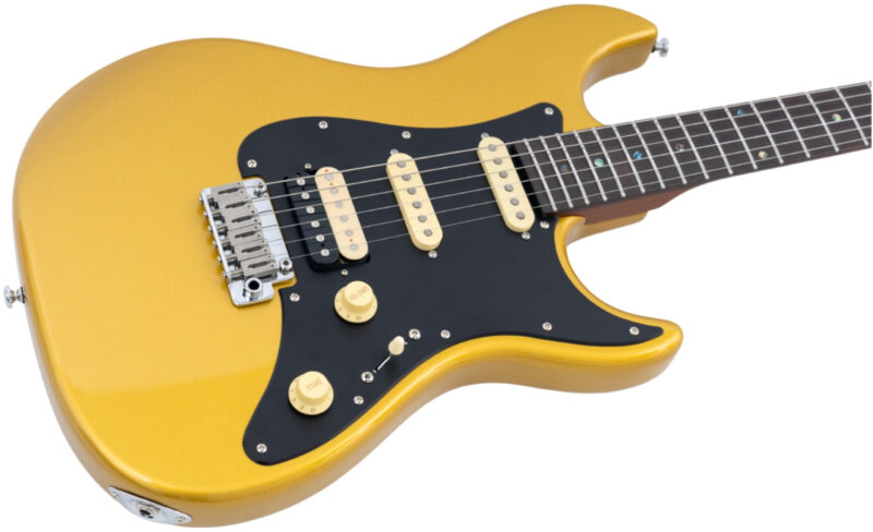 SIRE GUITARS S7 HSS NEW GEN MGO (ROASTED) METALLIC GOLD - immagine 6