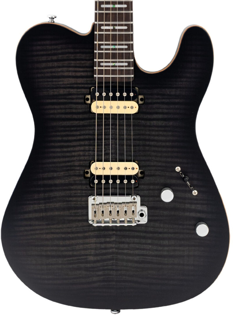 SIRE GUITARS T7 FM NEW GEN TBK (ROASTED) TRANS BLACK - immagine 4