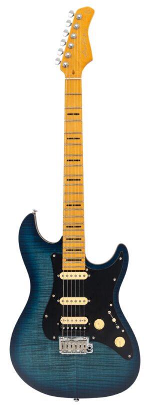SIRE GUITARS S7 FM NEW GEN TBL (M) TRANS BLUE