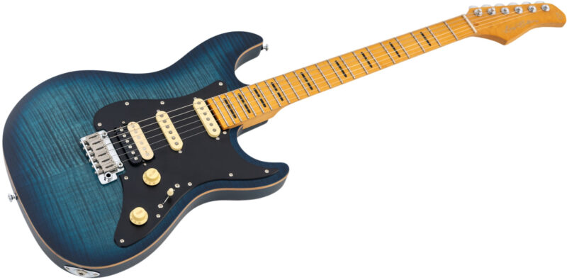 SIRE GUITARS S7 FM NEW GEN TBL (M) TRANS BLUE - immagine 3