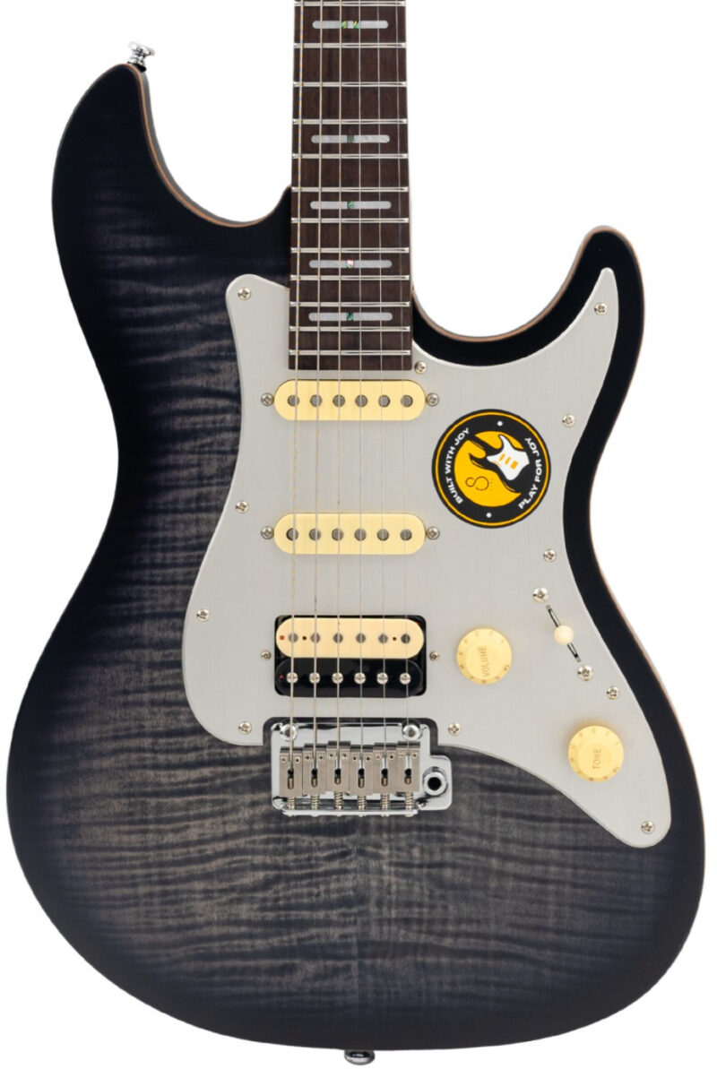 SIRE GUITARS S7 FM NEW GEN TBK (ROASTED) TRANS BLACK - immagine 4