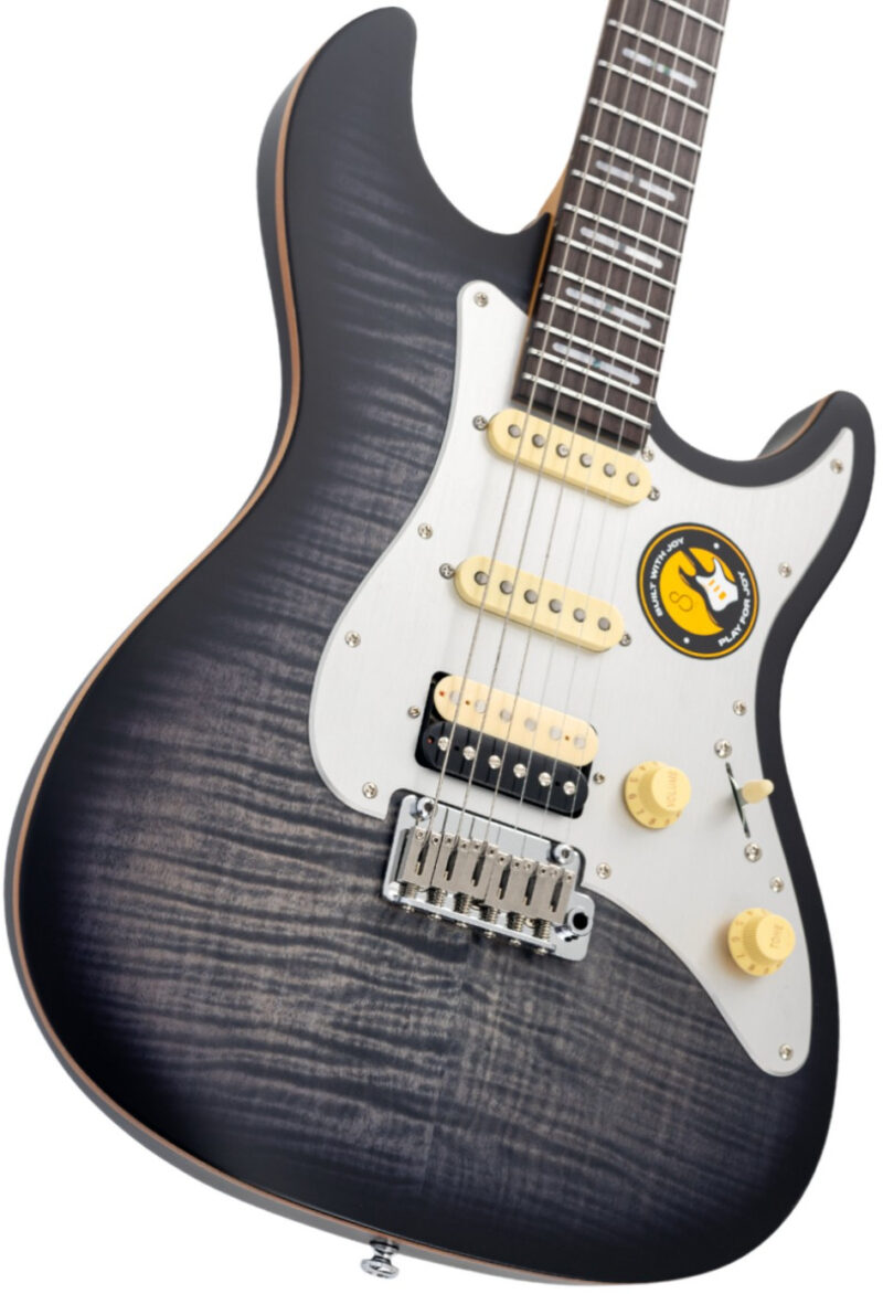 SIRE GUITARS S7 FM NEW GEN TBK (ROASTED) TRANS BLACK - immagine 5