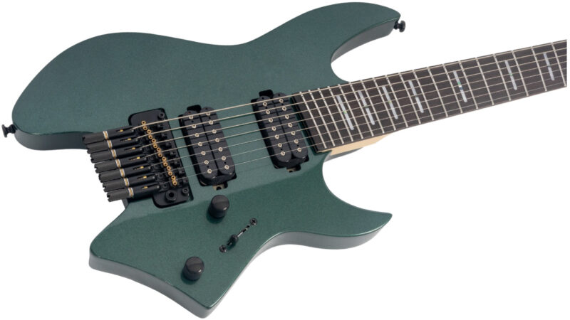 SIRE GUITARS X6 HEADLESS 7 MGR METALLIC GREEN - immagine 6