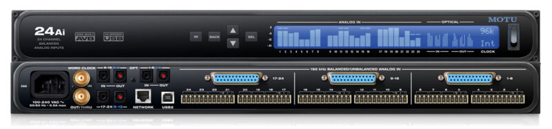 MOTU 24AI AVB