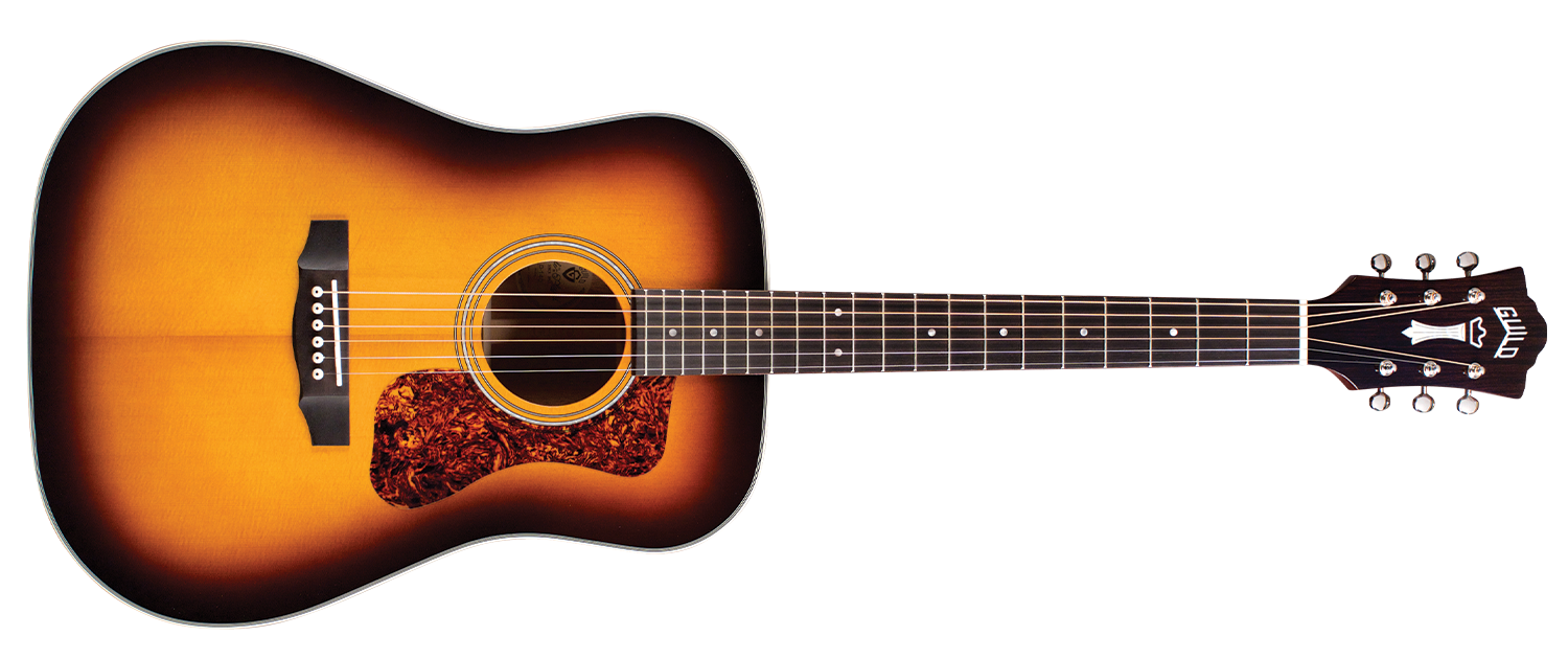 GUILD ITALIA D-140 ATB ANTIQUE BURST